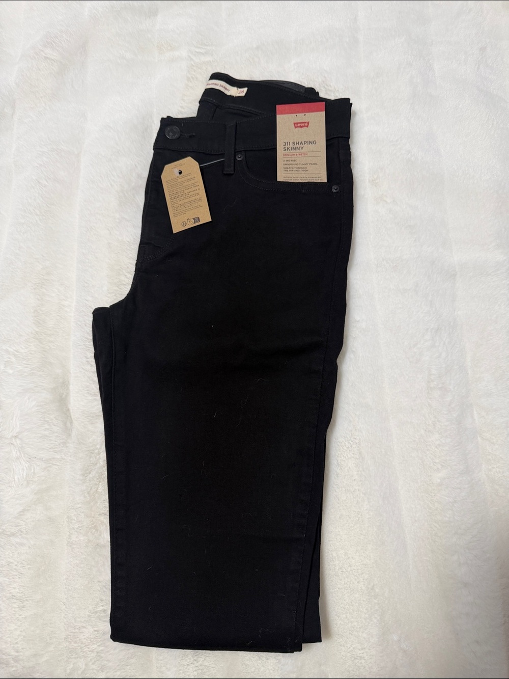 Levi's 311 Shaping Skinny women’s Jeans  - Black